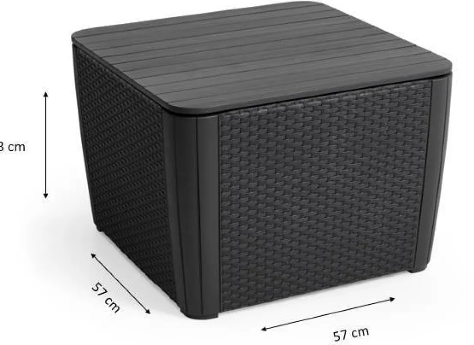 Allibert Hocker Met Opbergruimte (57X57 Cm)