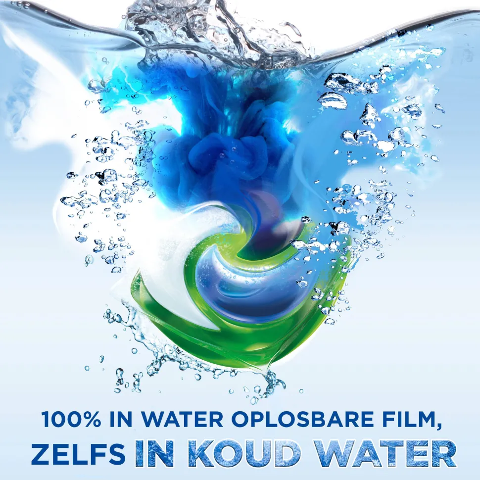 Ariel Pods+ Vloeibaar Wasmiddelcapsules + Actieve Geurbestrijding- 3 X 40 Wasbeurten - 120 Wasbeurten