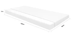 Bebies First Ledikant Matras (60X120 Cm)