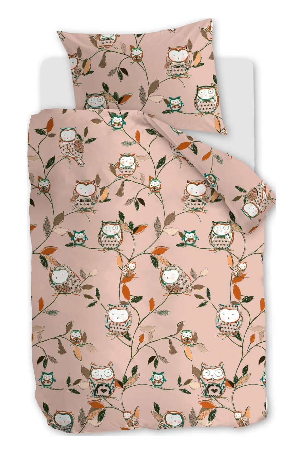 Beddinghouse Katoenen Dekbedovertrek Baby Owlsome (100X135 Cm)