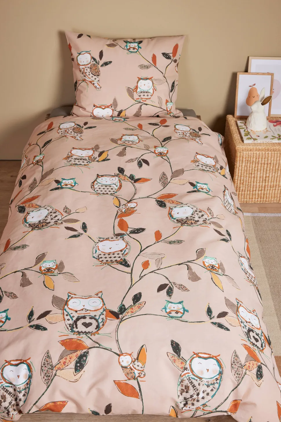 Beddinghouse Katoenen Dekbedovertrek Baby Owlsome (100X135 Cm)
