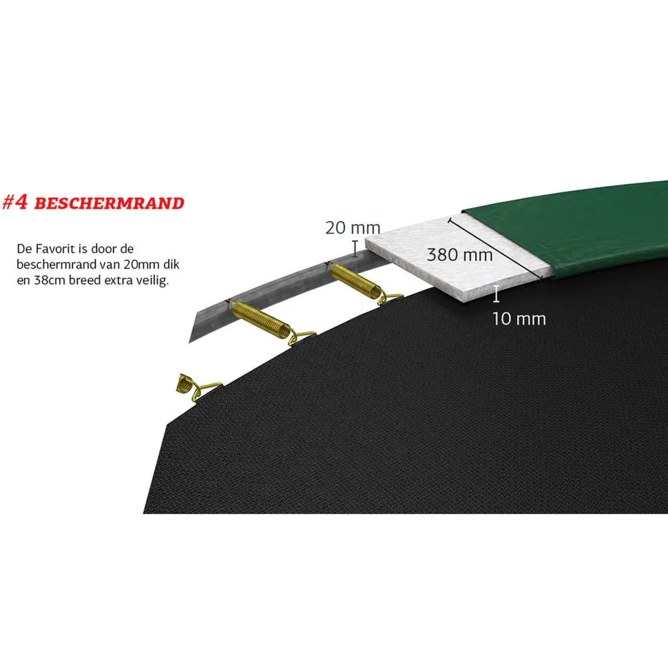 Berg Favorit Inground Trampoline O200 Cm