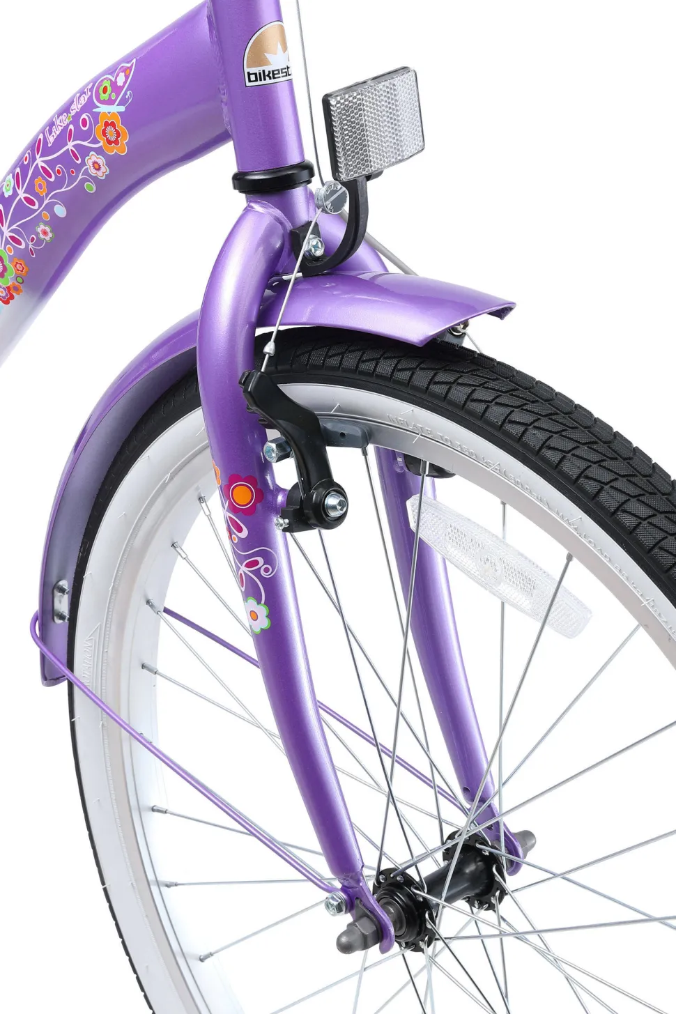 Bikestar Classic Kinderfiets 24 Inch Lila