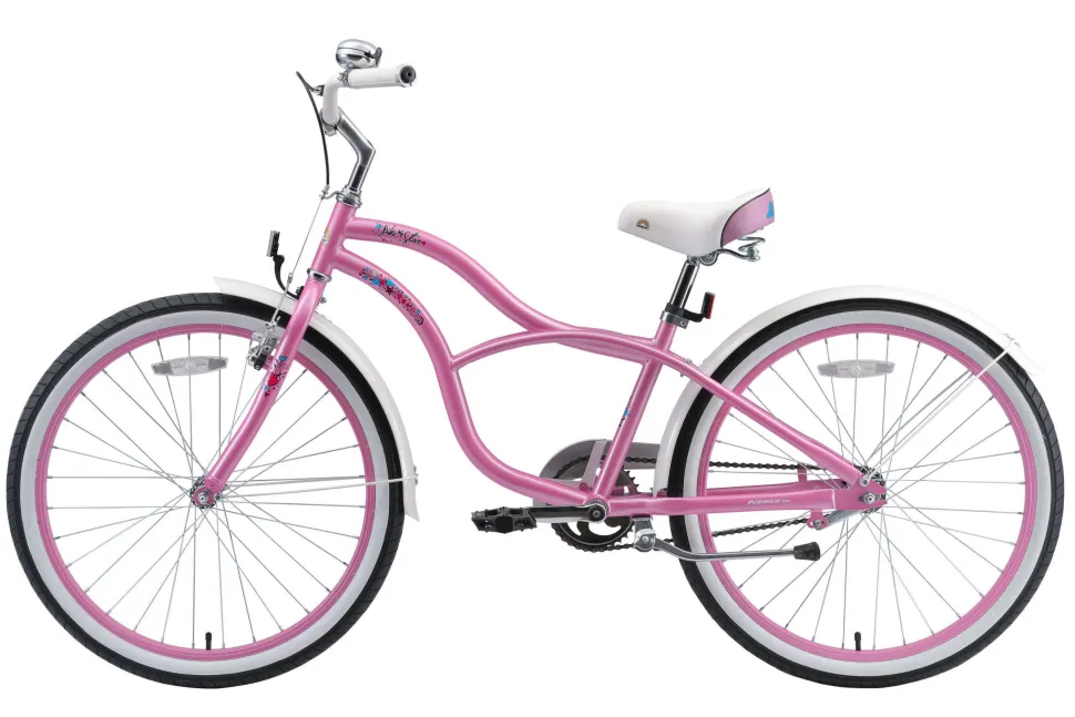 Bikestar Classic Kinderfiets 24 Inch Roze