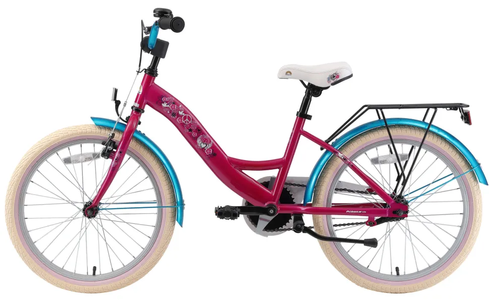 Bikestar Classic Kinderfiets 20 Inch Paars