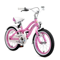 Bikestar Cruiser Kinderfiets 16 Inch Roze