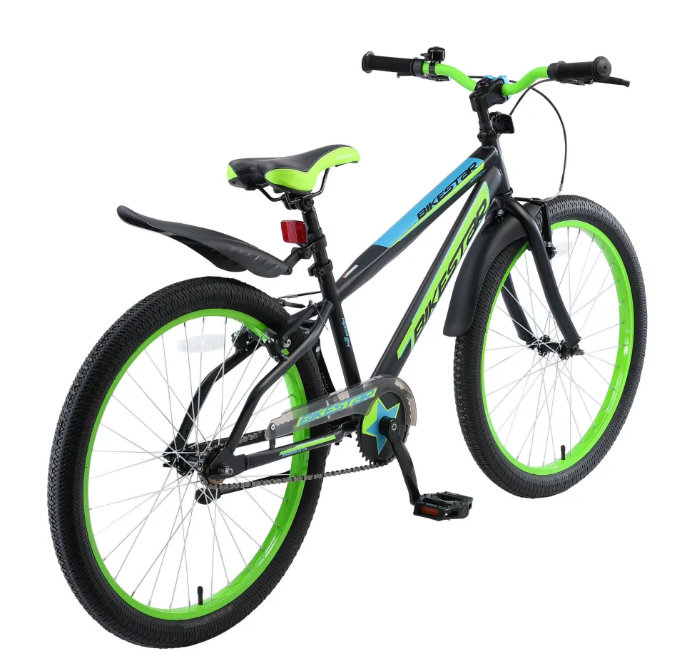 Bikestar Urban Jungle Kinderfiets 24 Inch Zwart