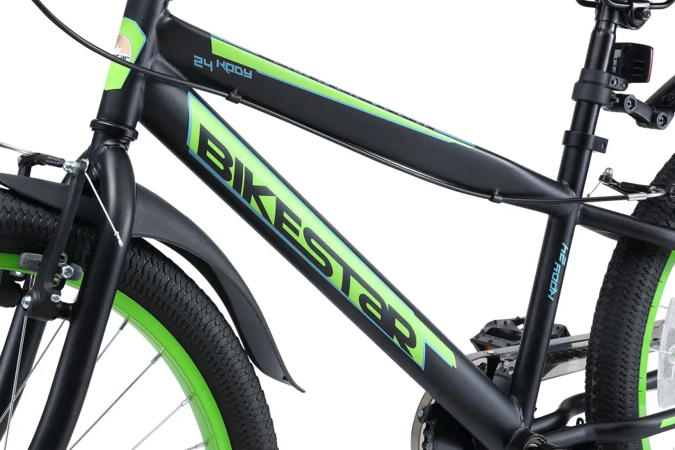 Bikestar Urban Jungle Kinderfiets 24 Inch Zwart