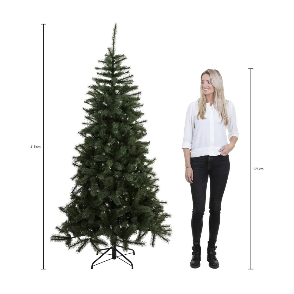 Black Box Trees Verlichte Kerstboom Brampton (H215Xo142 Cm)