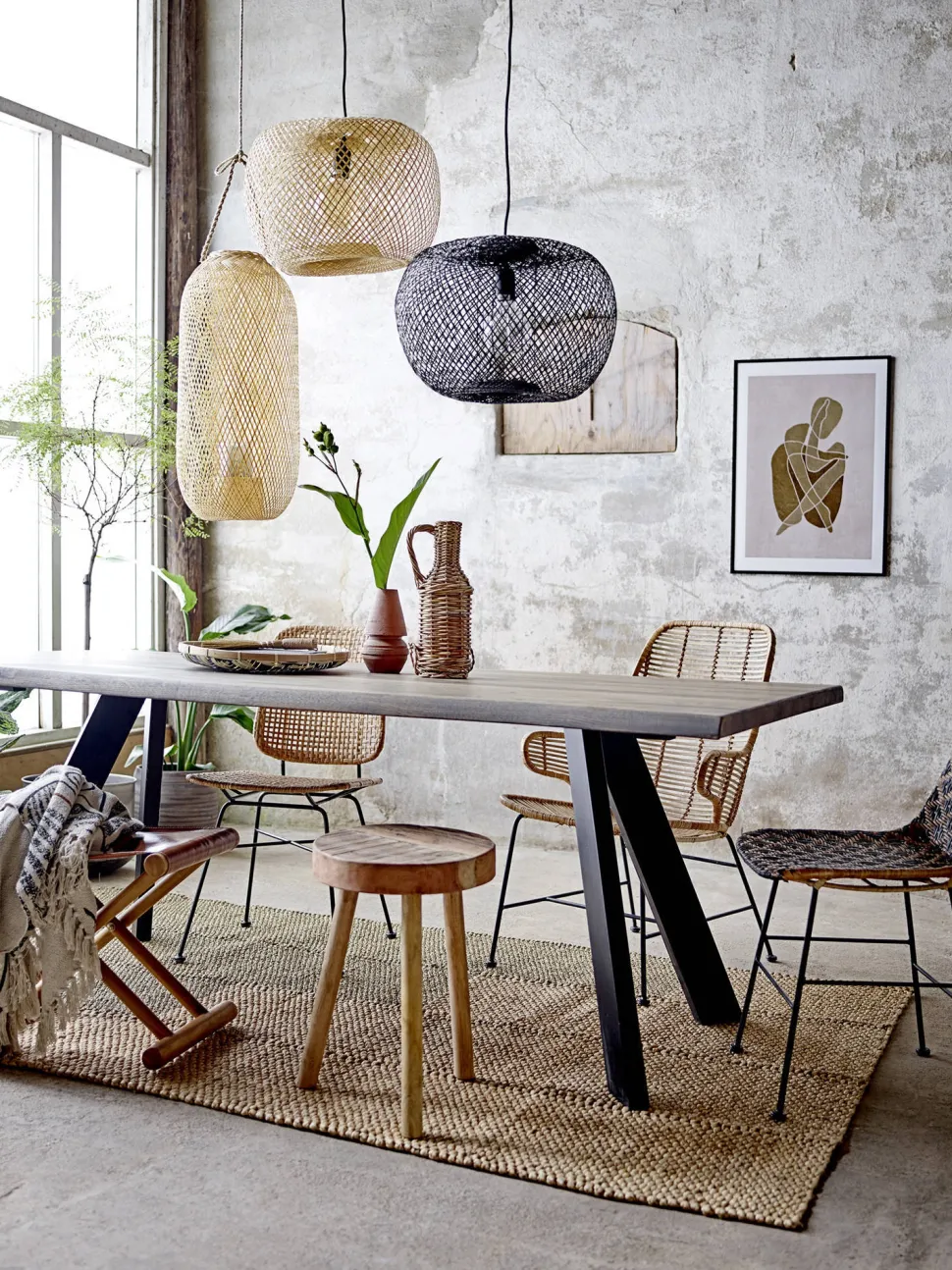 Bloomingville Plaid (160X130 Cm)