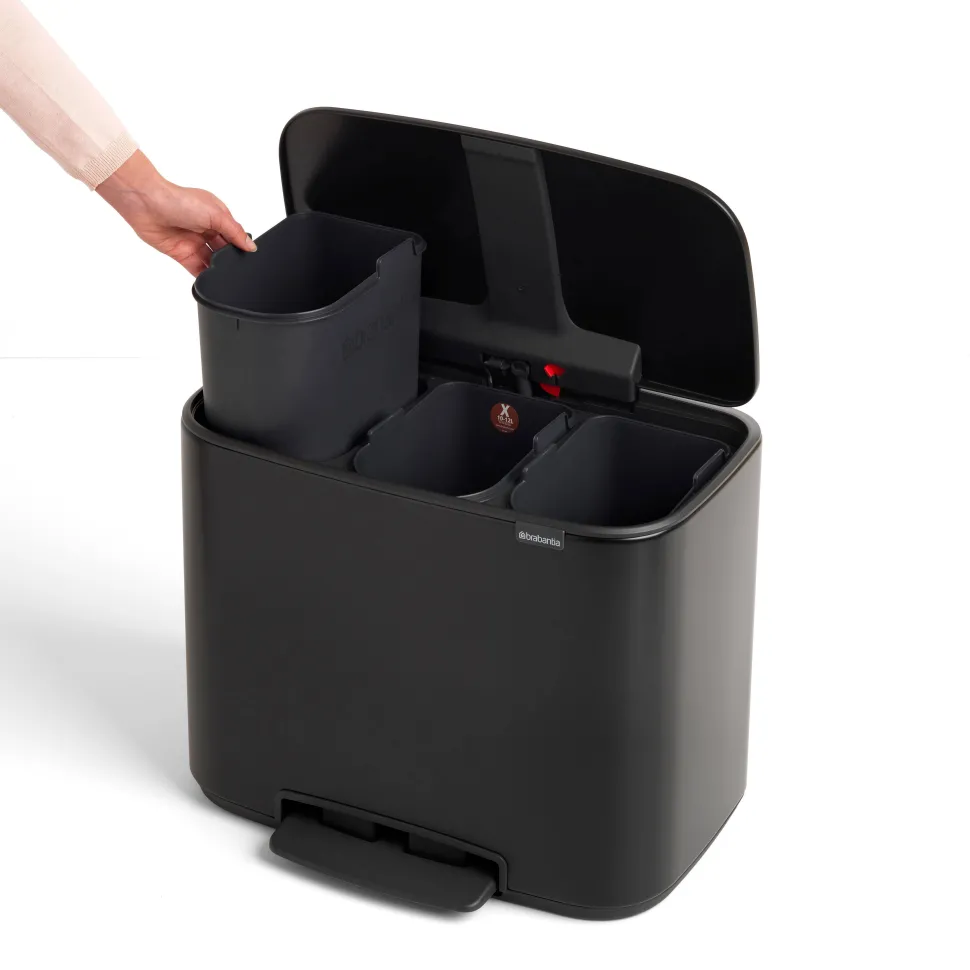 Brabantia Bo Pedaalemmer (3X11L)