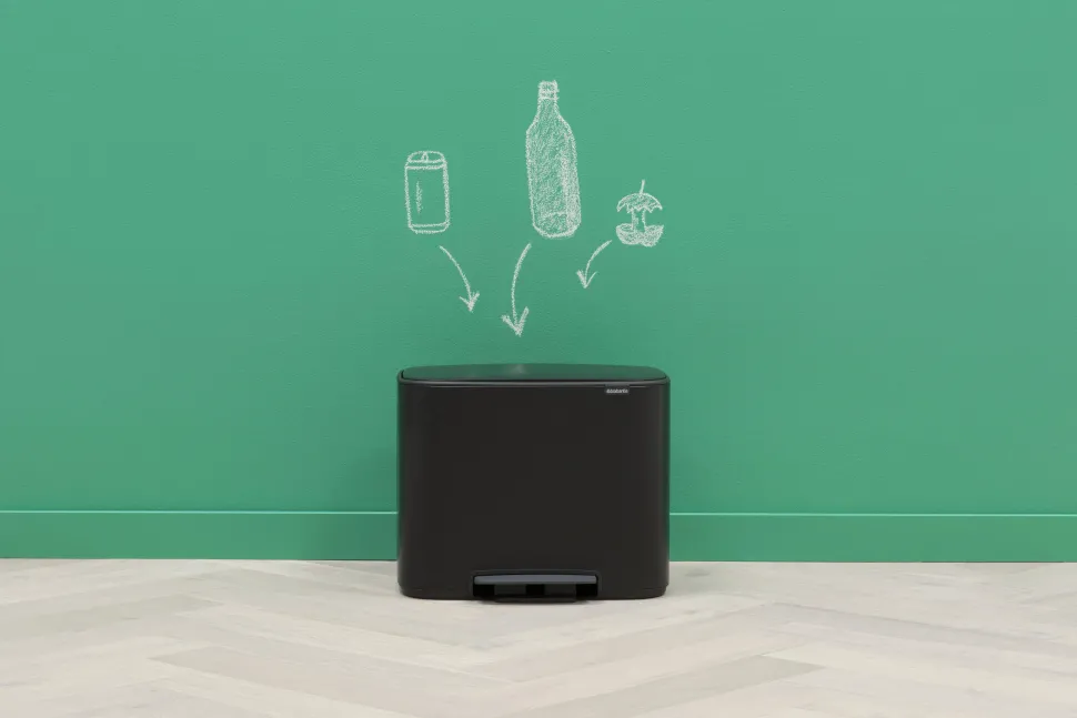 Brabantia Bo Pedaalemmer (23L+11L)