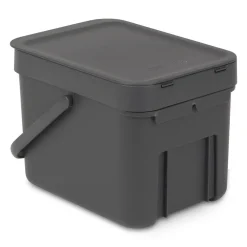 Brabantia Sort & Go Afvalbakje (Aanrecht) (6L)