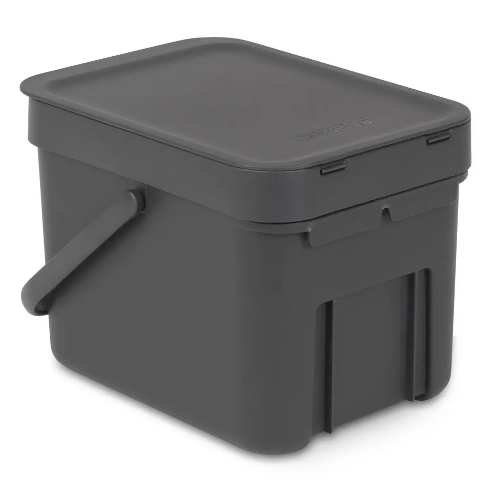 Brabantia Sort & Go Afvalbakje (Aanrecht) (6L)