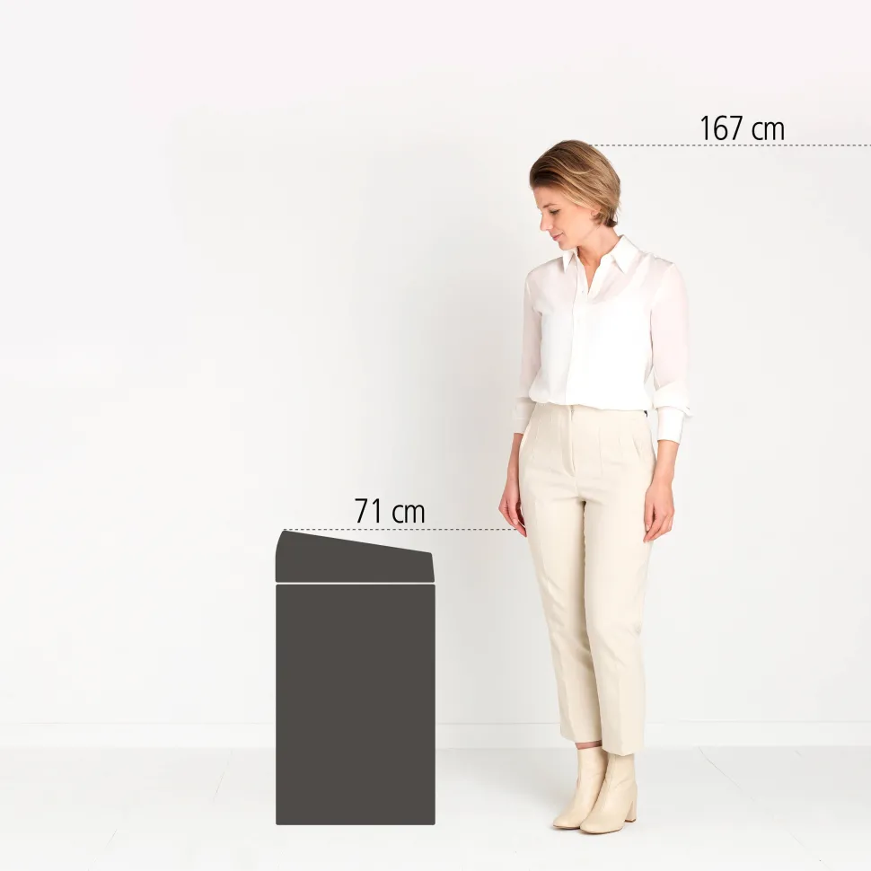 Brabantia Touch Bin Prullenbak (60L)