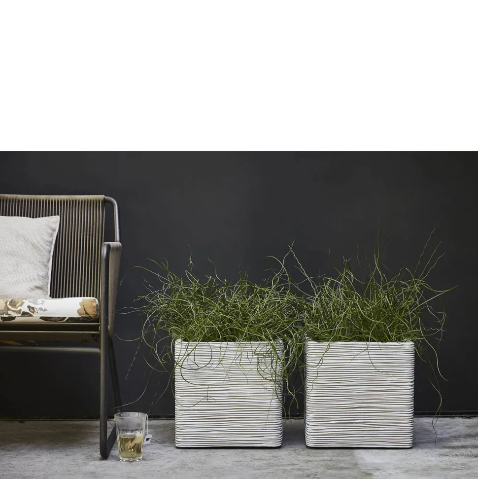 Capi Bloempot Nature Rib (40X40X40 Cm)