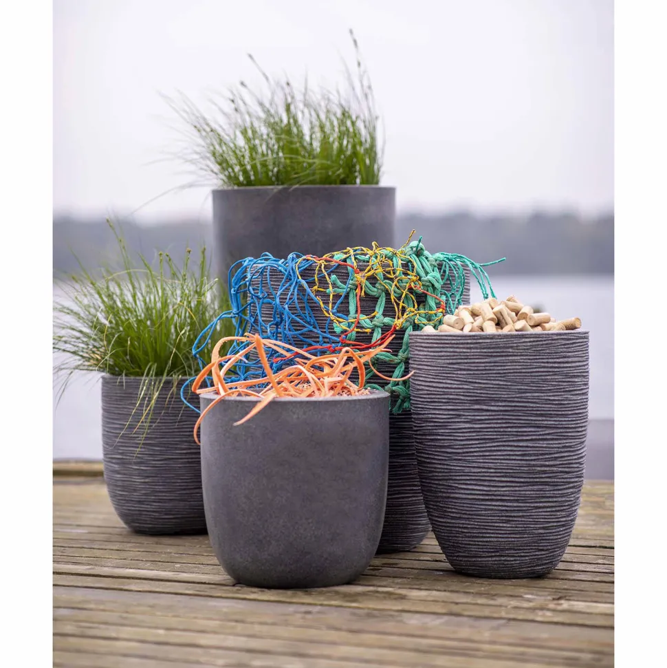 Capi Bloempot Waste Rib (O43X41 Cm)