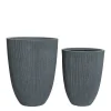 Decoris Bloempot Lennox Set Van 2 (O44, 37 Cm)