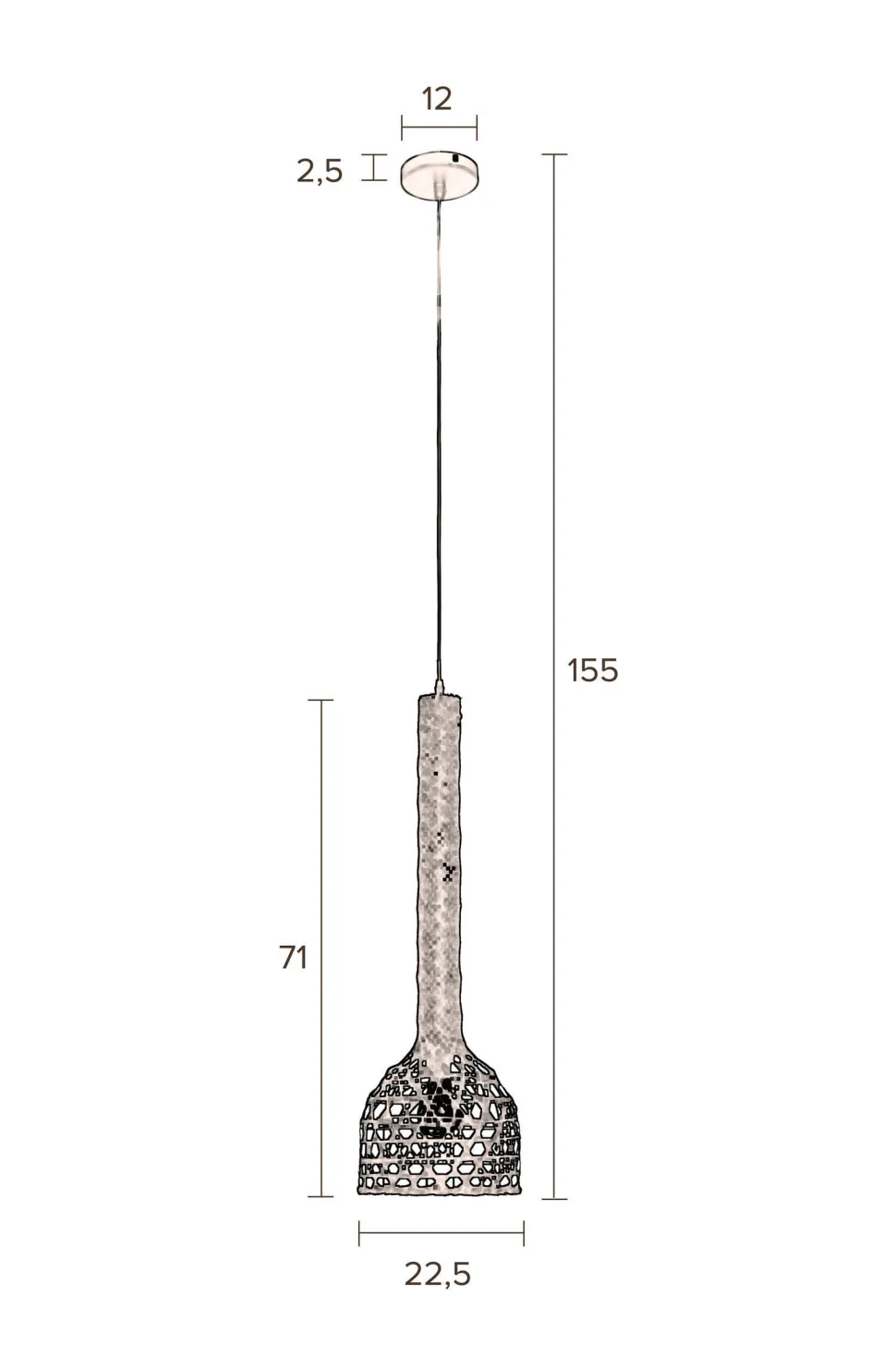 Dutchbone Hanglamp Boo