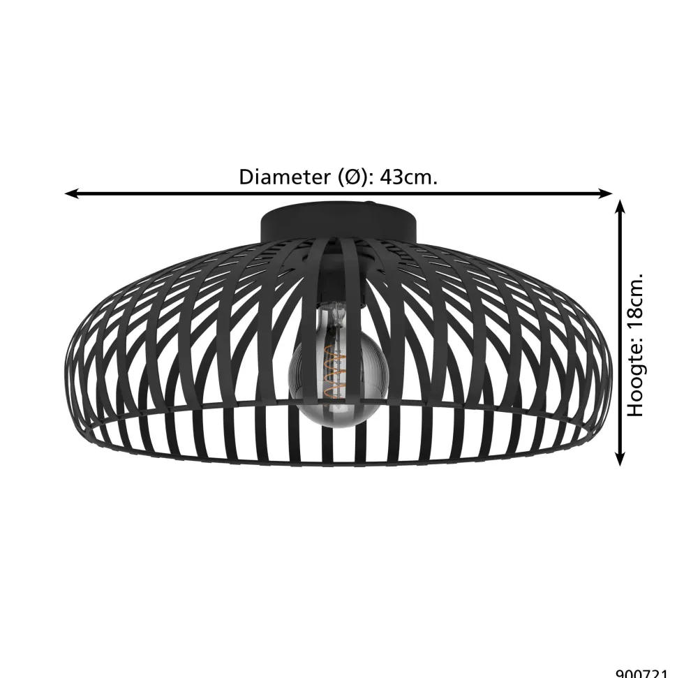 Eglo Plafondlamp Mogano 3