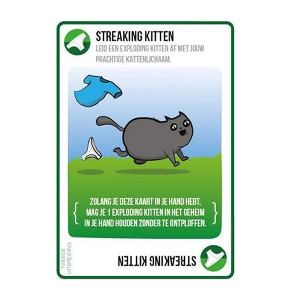 Exploding Kittens Exploding Kittens Nl + Gratis Streaking Kittens Nl