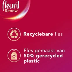 Fleuril Renew Liquid Color - Vloeibaar Wasmiddel - Voordeelverpakking - 4 X 49 Wasbeurten - 196 Wasbeurten