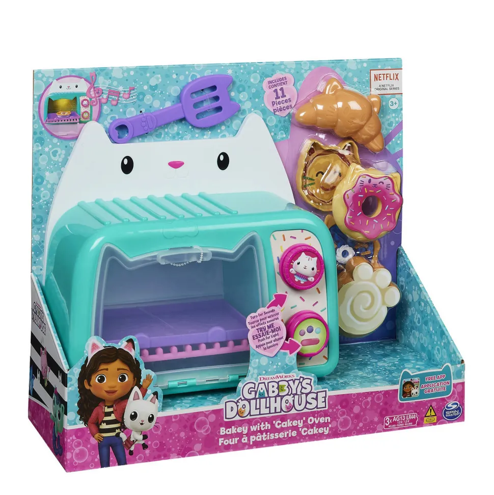 Gabby'S Dollhouse Gabby'S Poppenhuis Cakey'S Oven Speelgoedkeuken