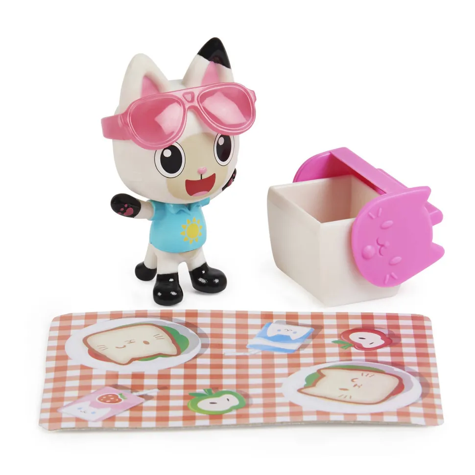Gabby'S Dollhouse Gabby'S Poppenhuis Carlita'S Voertuig Met Pandy Poek