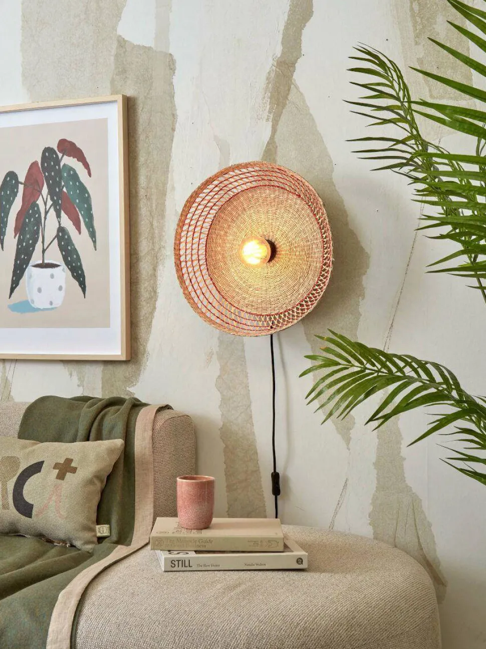 Good&Mojo Wandlamp Pantanal (O45 Cm)
