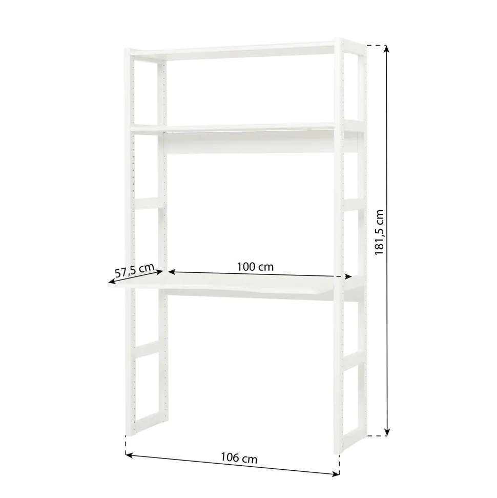 Hoppekids Kinderbureau - Opbergkast Storey (100 Cm)
