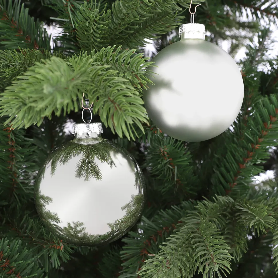 House Of Seasons Kerstbal (Set Van 6) (O8 Cm)