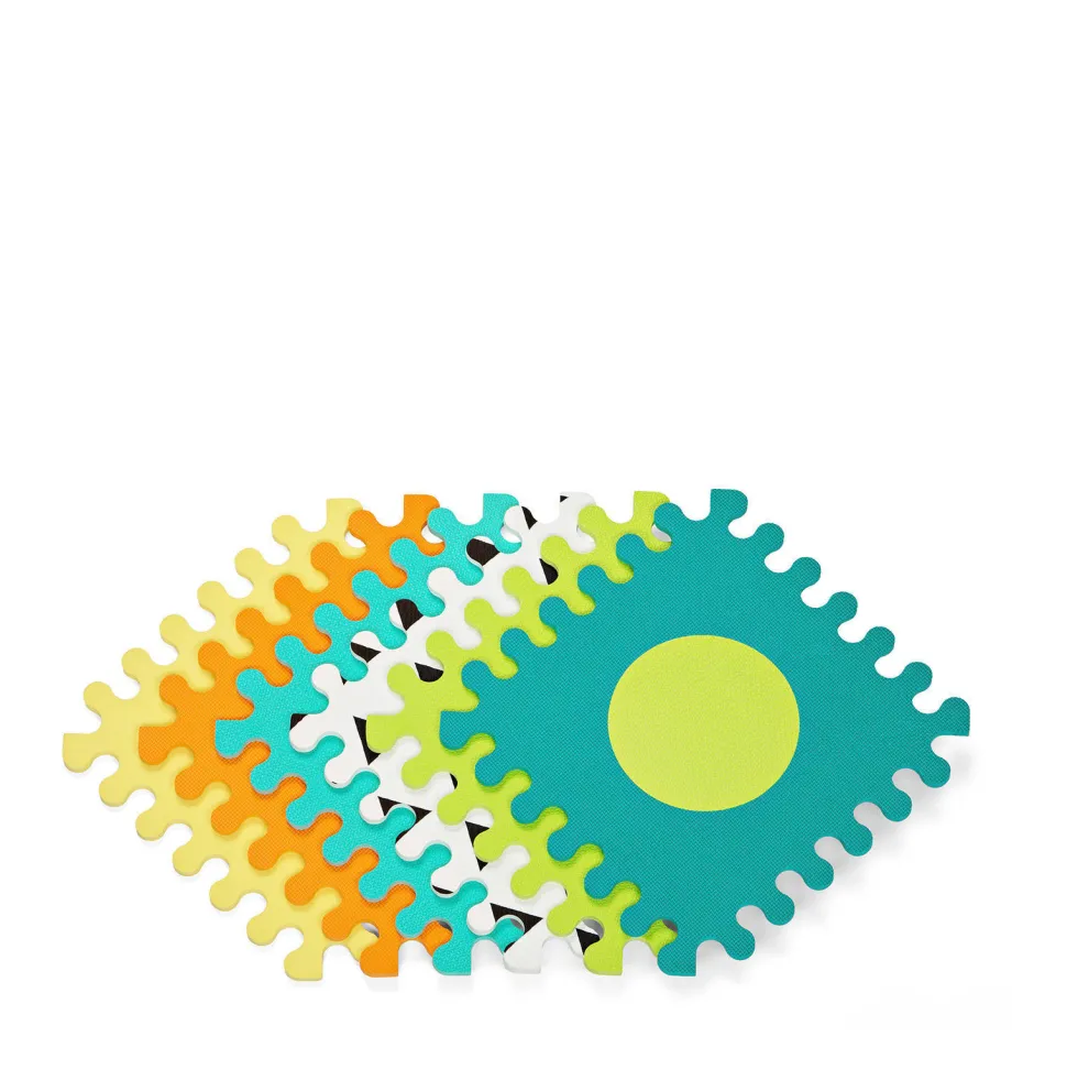 Infantino Main - Soft Foam Puzzle Mat Vloerpuzzel 6 Stukjes