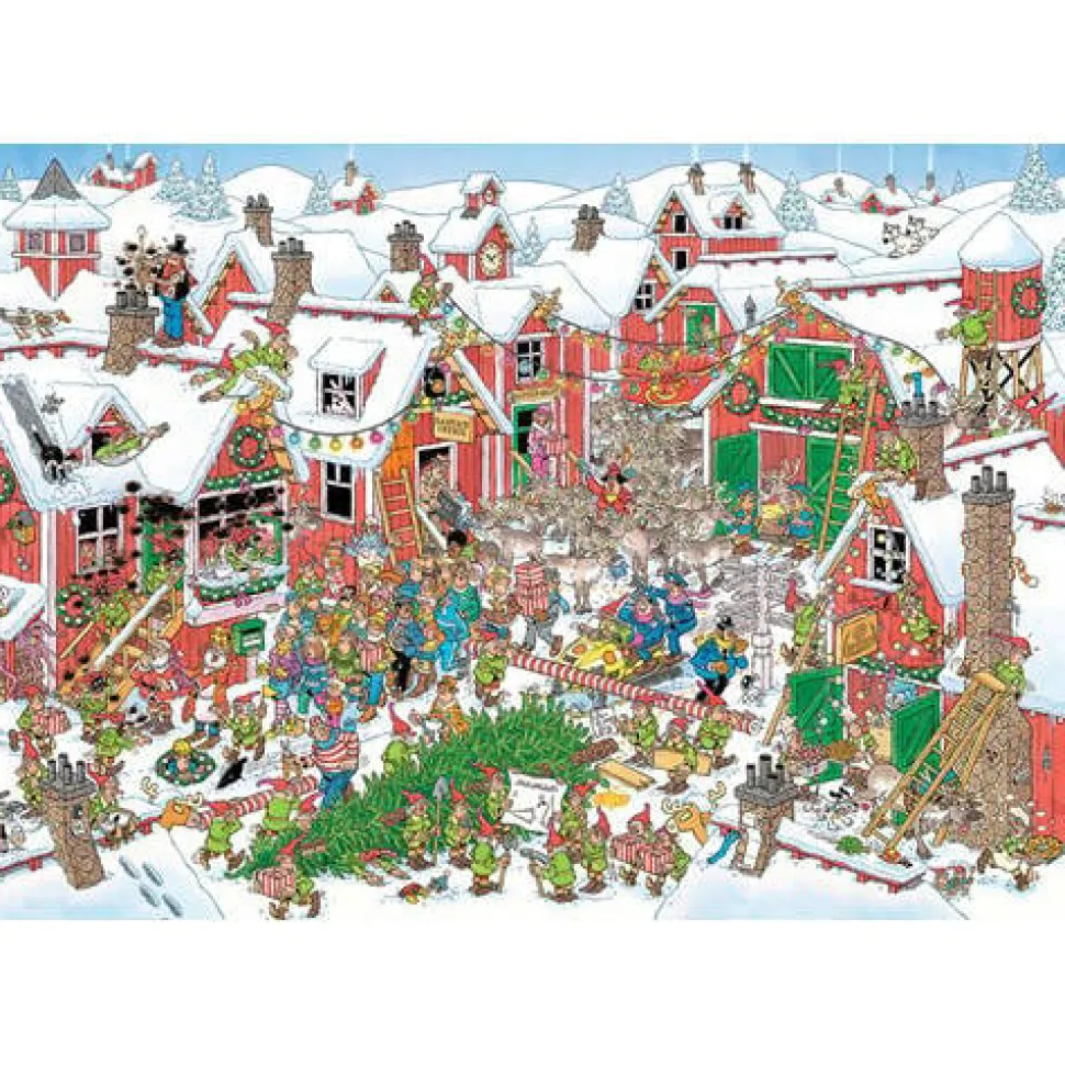 Jan Van Haasteren Het Dorp Van De Kerstman Legpuzzel 5000 Stukjes