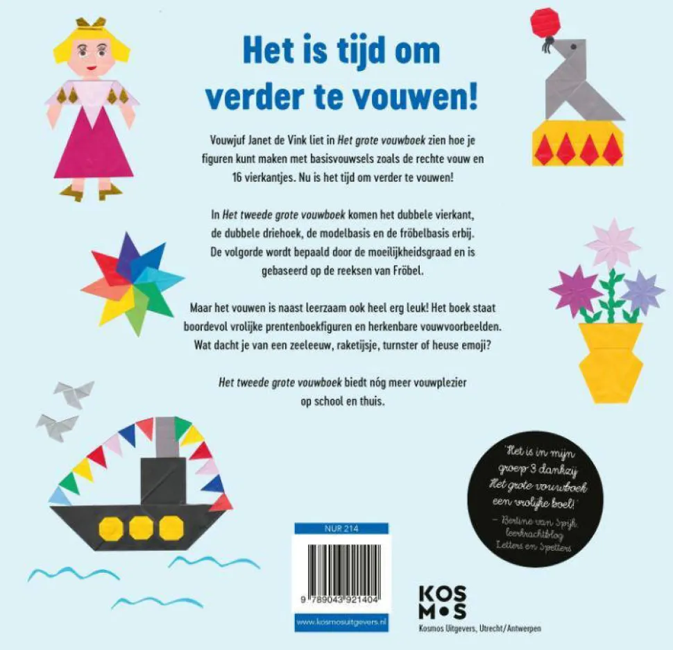Janet De Vink Het Tweede Grote Vouwboek