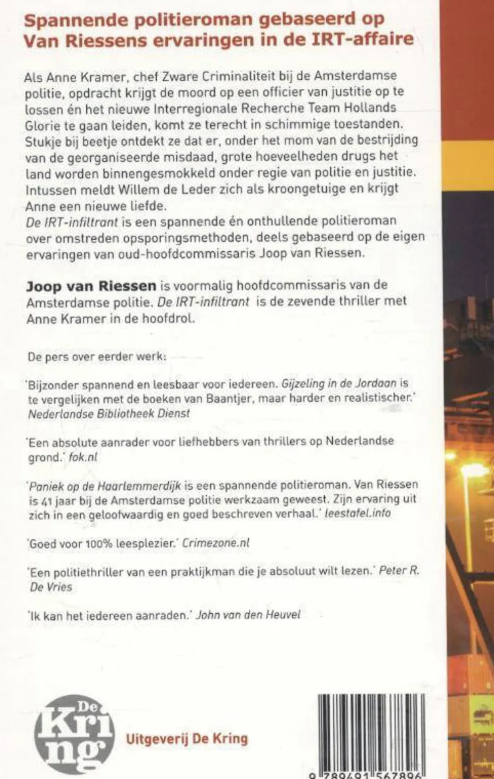 Joop Van Riessen De Irt-Infiltrant