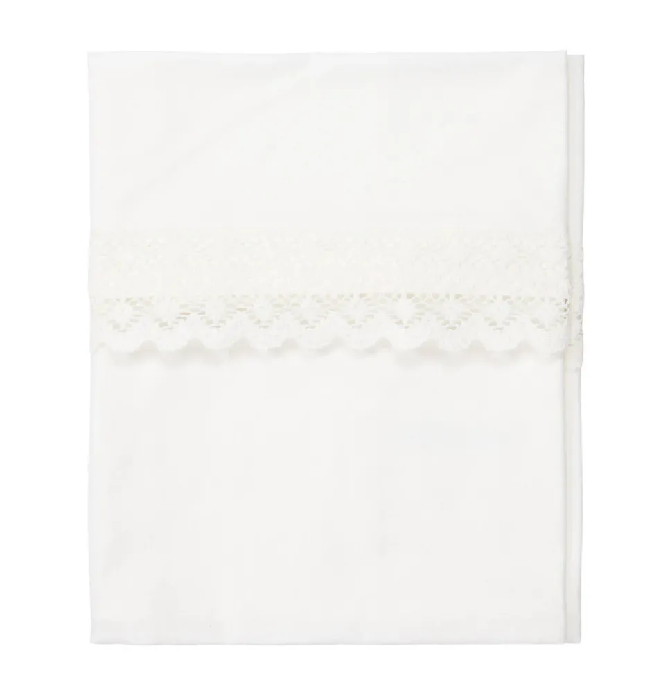 Koeka Crochet Baby Ledikantlaken 110X140Cm Milky