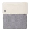 Koeka Oslo Teddy Eenpersoonsdeken Steel Grey/Pebble (200X140 Cm)