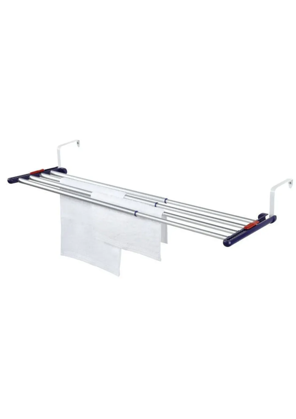 Leifheit Hangend Droogrek Quartett 42 Uitschuifbaar Aluminium - 4,2 M Drooglengte
