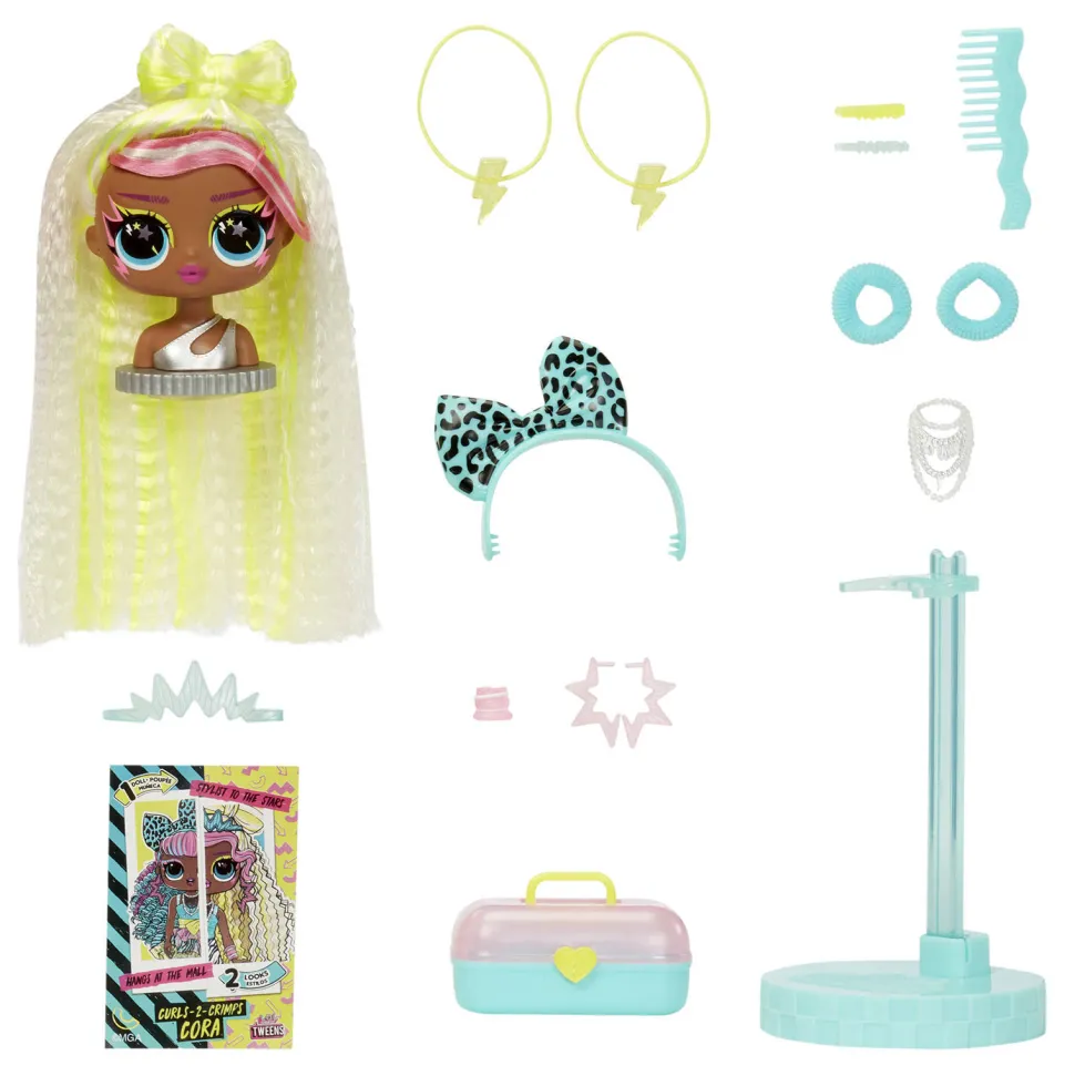 L.O.L. Surprise! Tweens Surprise Swap Modepop Curls-2-Crimps Cora