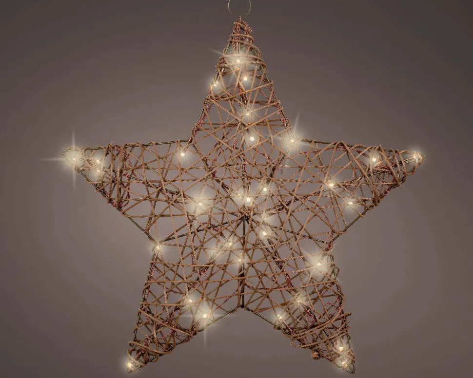 Lumineo Wicker Ster (32 Led)