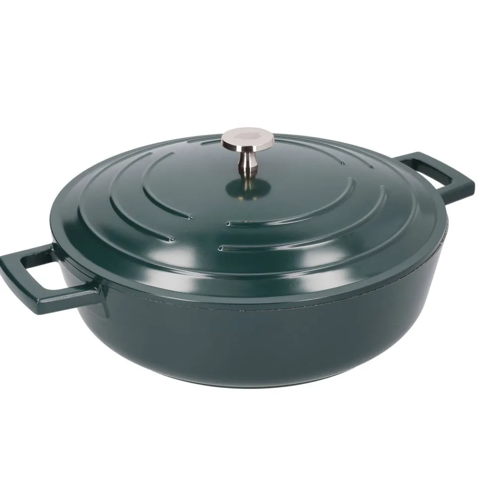 Masterclass Gietaluminium Braadpan (O28 Cm) (4L) (Lichtgewicht)
