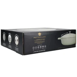 Masterclass Gietaluminium Braadpan (O28 Cm) (4L) (Lichtgewicht)