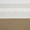 Meyco Baby Wieglaken Ruffle 75X100 Offwhite