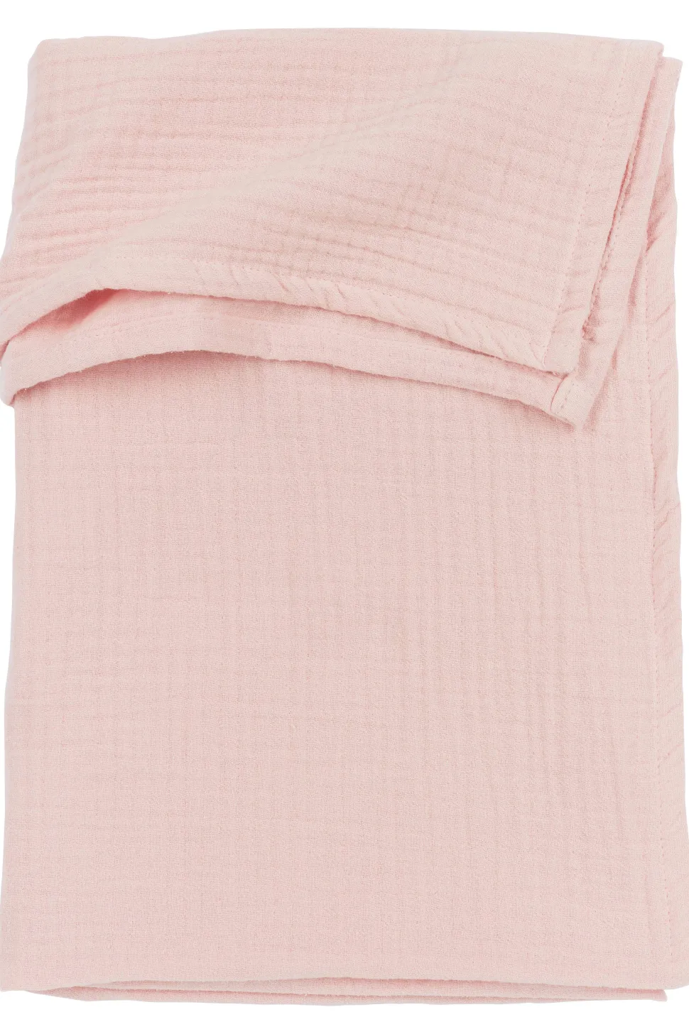 Meyco Hydrofiele Baby Ledikantlaken 100X150Cm Soft Pink