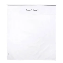 Meyco Sleepy Eyes Wieglaken 75X100 Cm Grijs