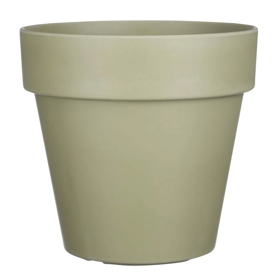 Mica Decorations Orion Bloempot Rond Groen - (H28,5Xo30 Cm)