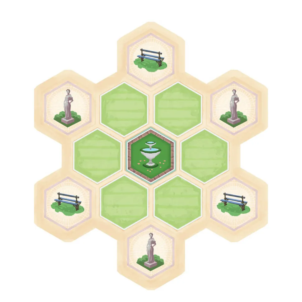 Next Move Games Azul Tuin Van De Koningin Nl/Fr