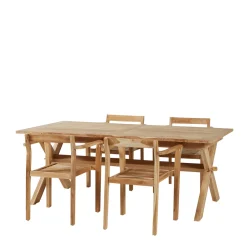 Nous Garden Teak Tuinset Tautan/Bromo