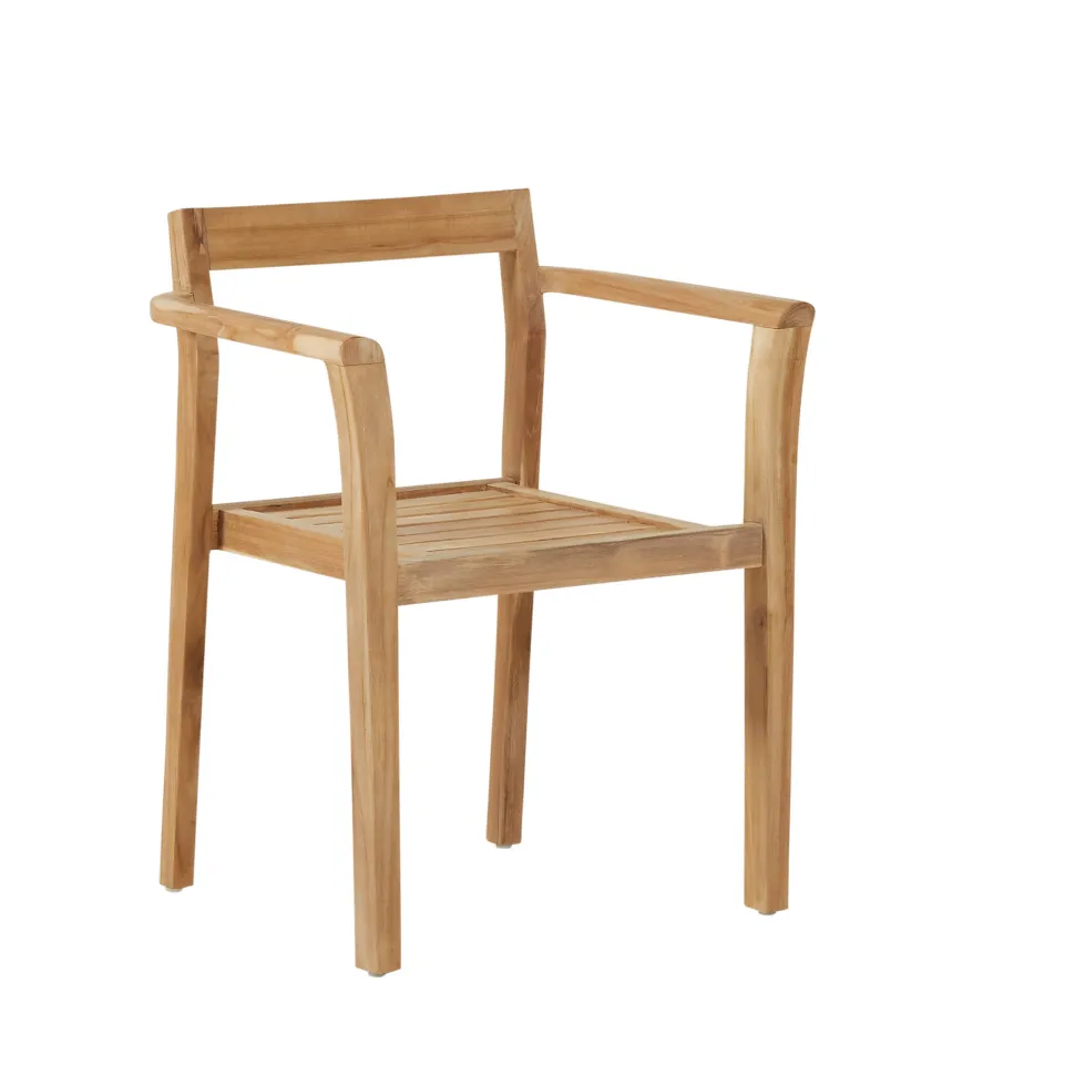 Nous Garden Teak Tuinstoel Bromo (Set Van 2)