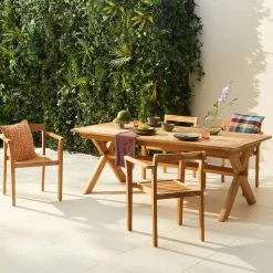 Nous Garden Teak Tuintafel Tautan (200X100 Cm)